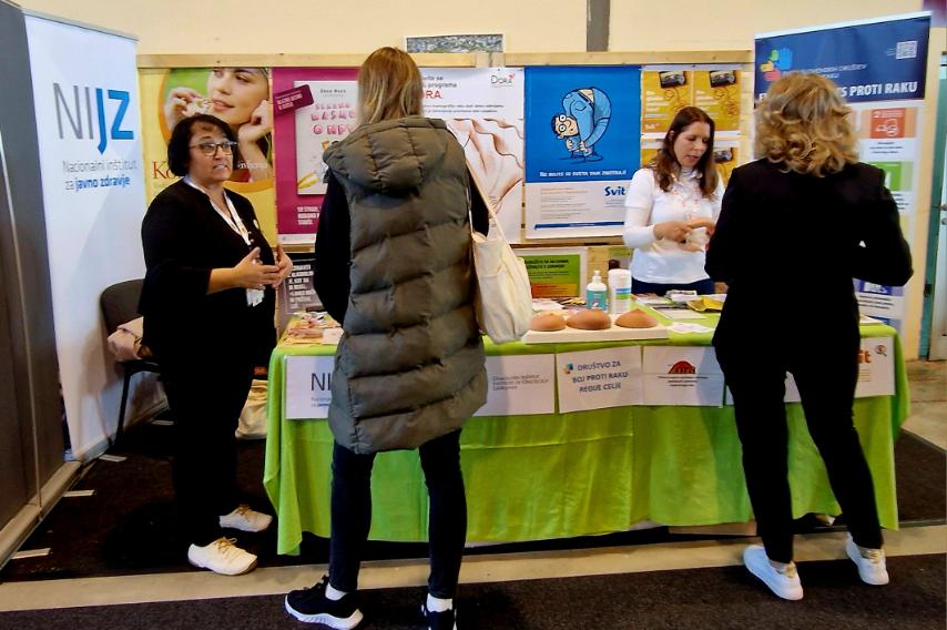 Mesec boja proti raku na debelem črevesu in danki na Celjskem